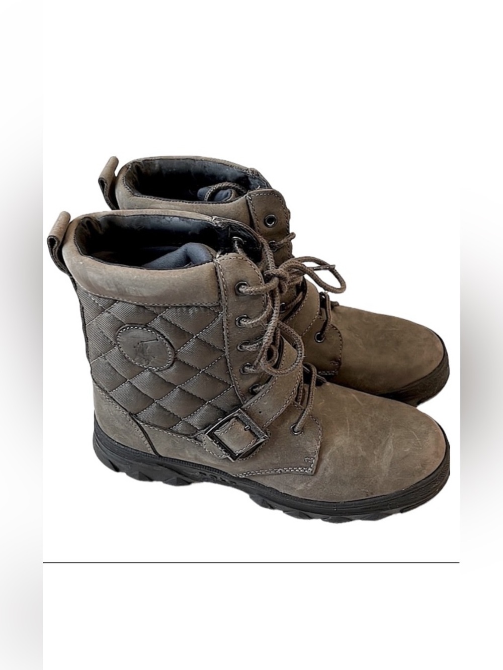 🛍️ NWT Ralph Lauren Quilted Leather Boots